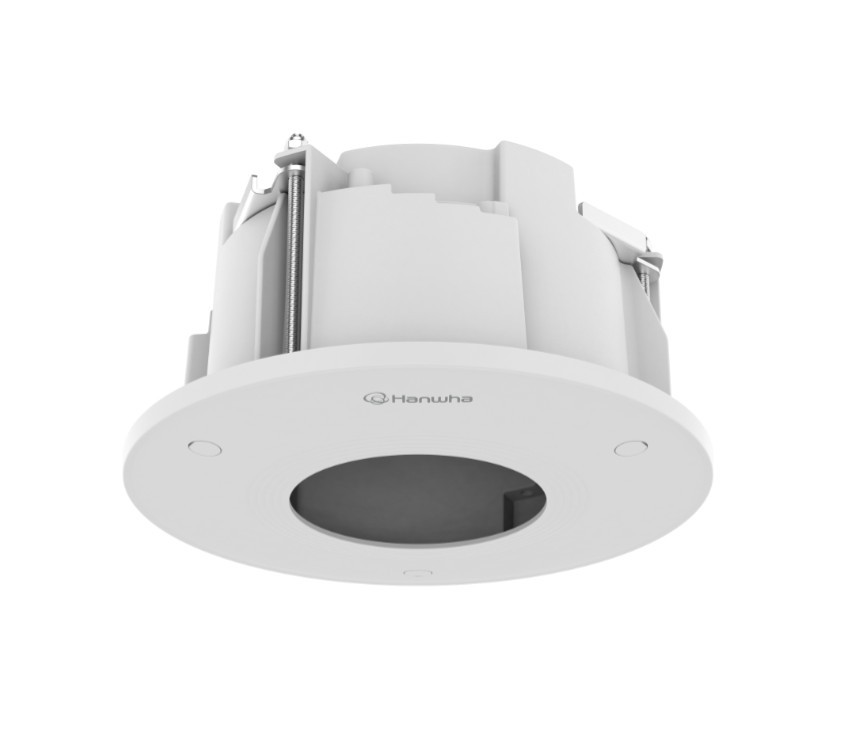Hanwha Techwin SHD-1408FPW In-ceiling Plenum flush mount Security Accessory New