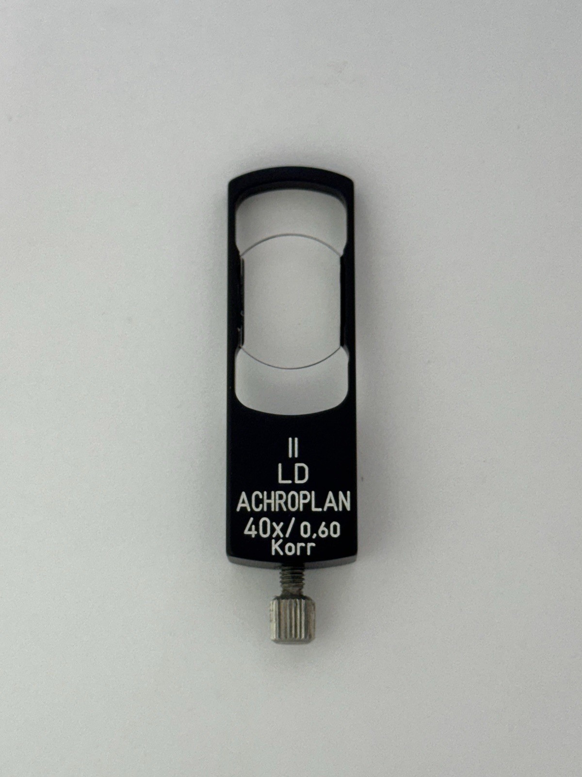 Zeiss DIC Prism II Slider for LD Achroplan 40x/0.60 Korr Objective – 444456