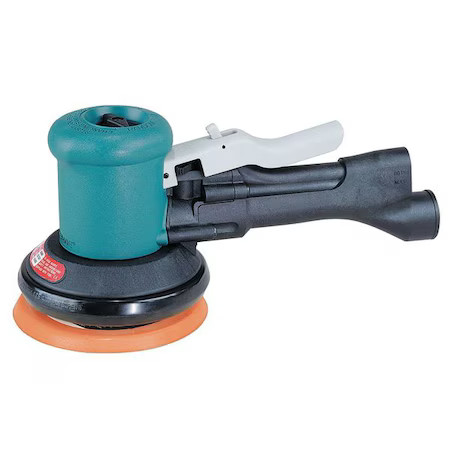 Dynabrade 58430 Air Orbital Sander, 5 In Disc Dia, Palm