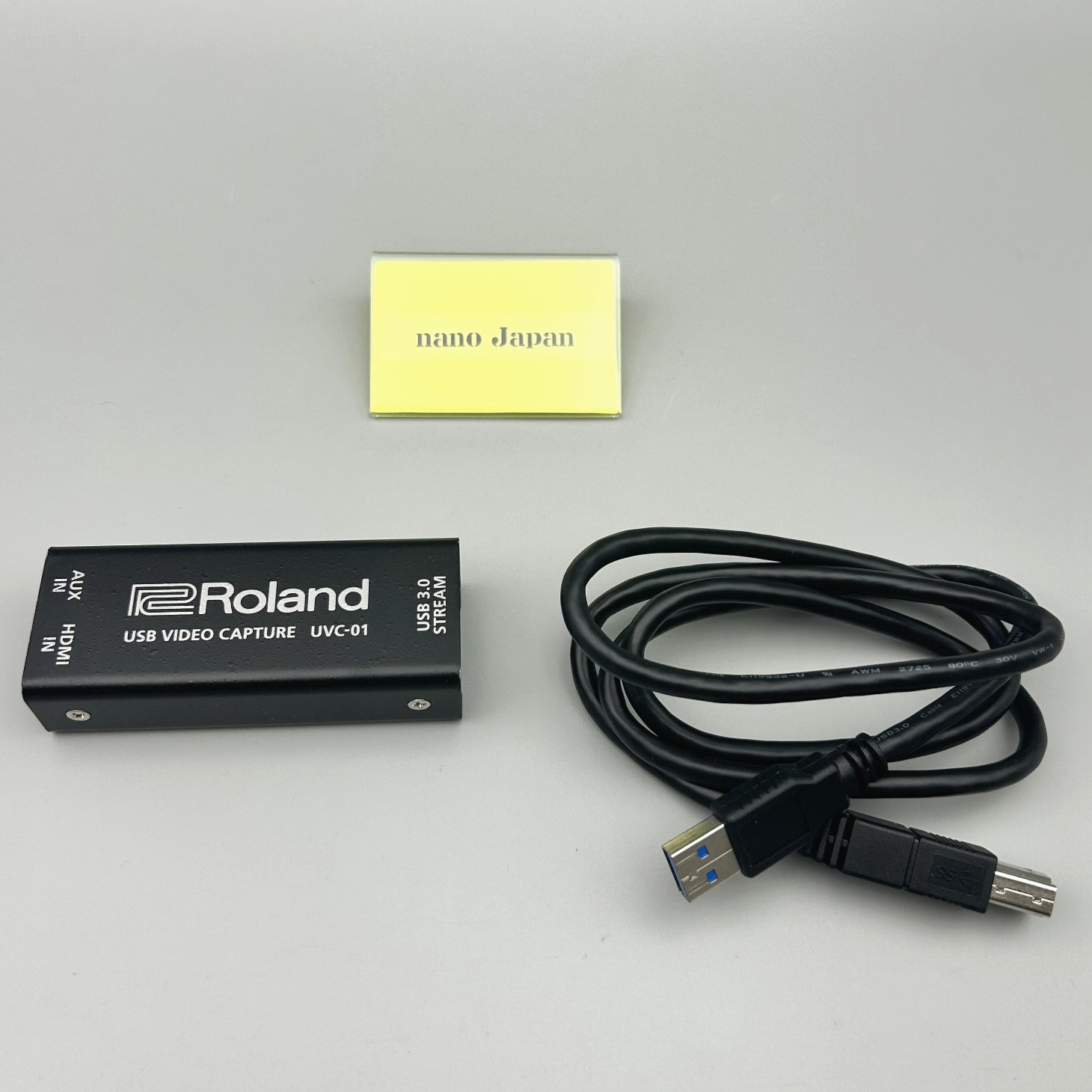Roland UVC-01 USB Video Capture HDMI To USB 3.0 Streaming Encoder Japan Used JP