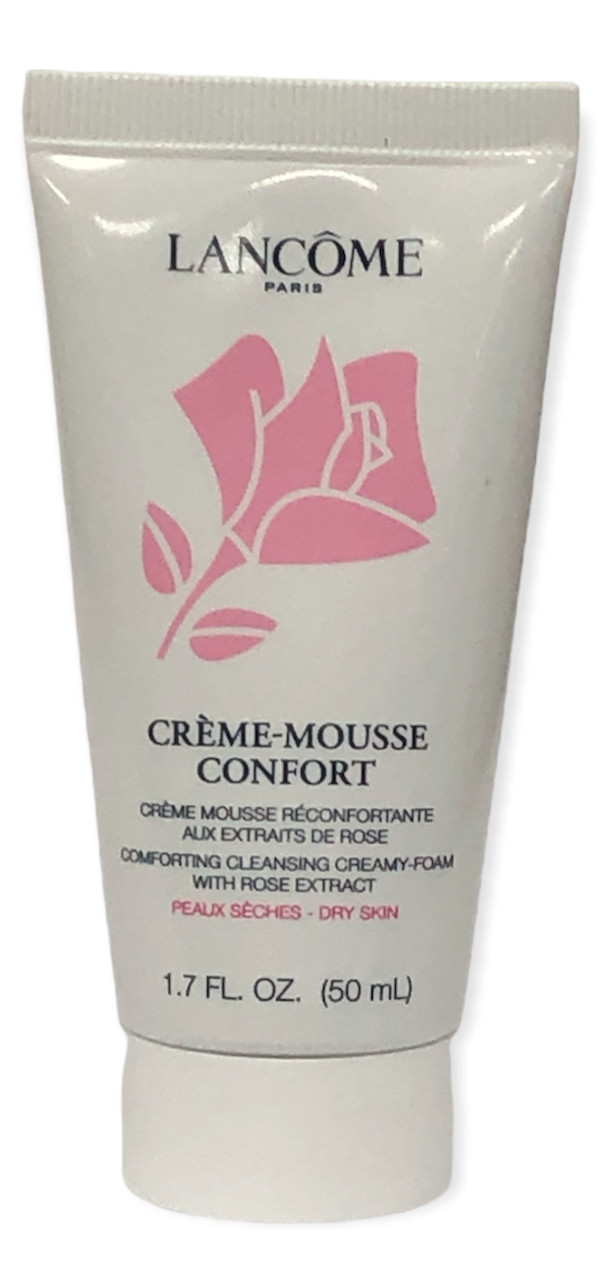 Lancome Creme-Mousse Confort W Rose Extract For Dry Skin (1.7oz/50mL) NEW