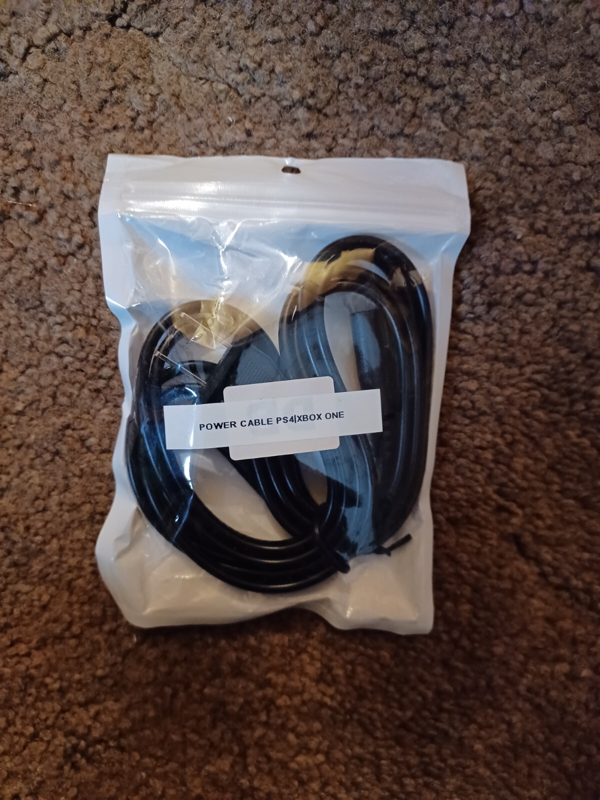 Power Cable For PS4 Playstation 4 / Xbox One Black