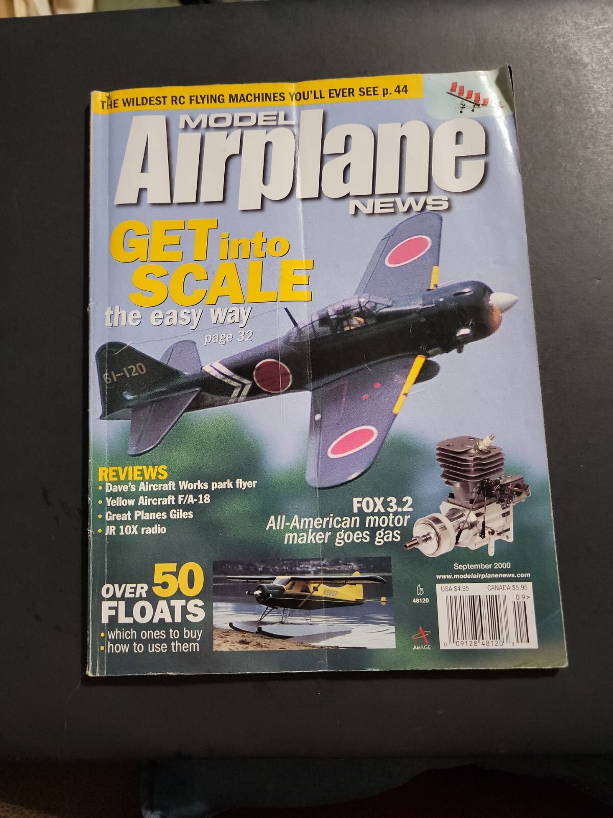 Model Airplane News Sept 2000