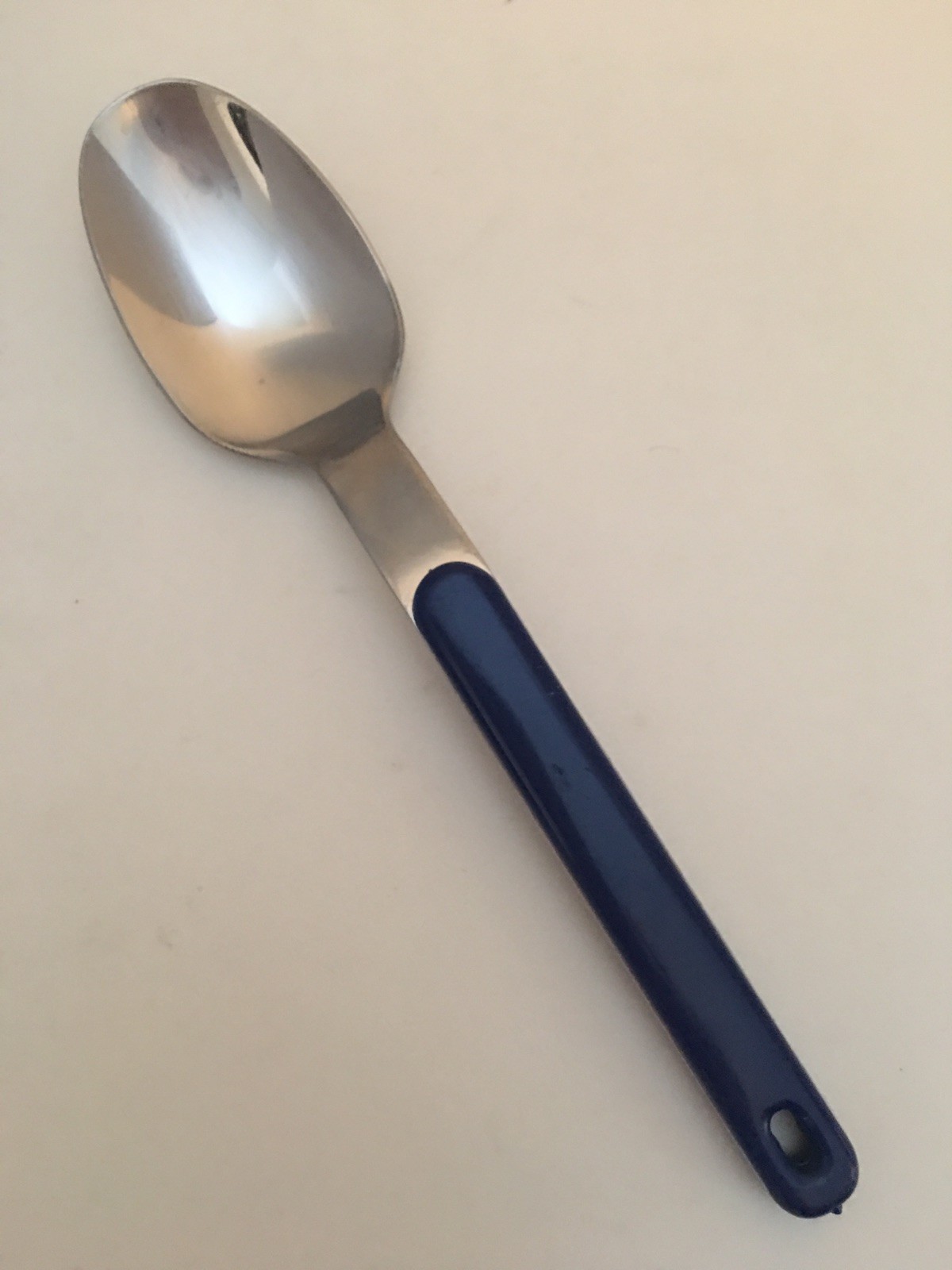 Oneida Northland Stainless COLORMATE NAVY Blue Plastic TEASPOON 6"