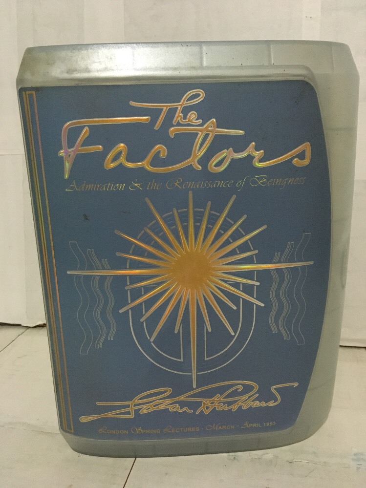 L Ron Hubbard Lecture The Factors Admiration & The Renaissance Of Beignness CD