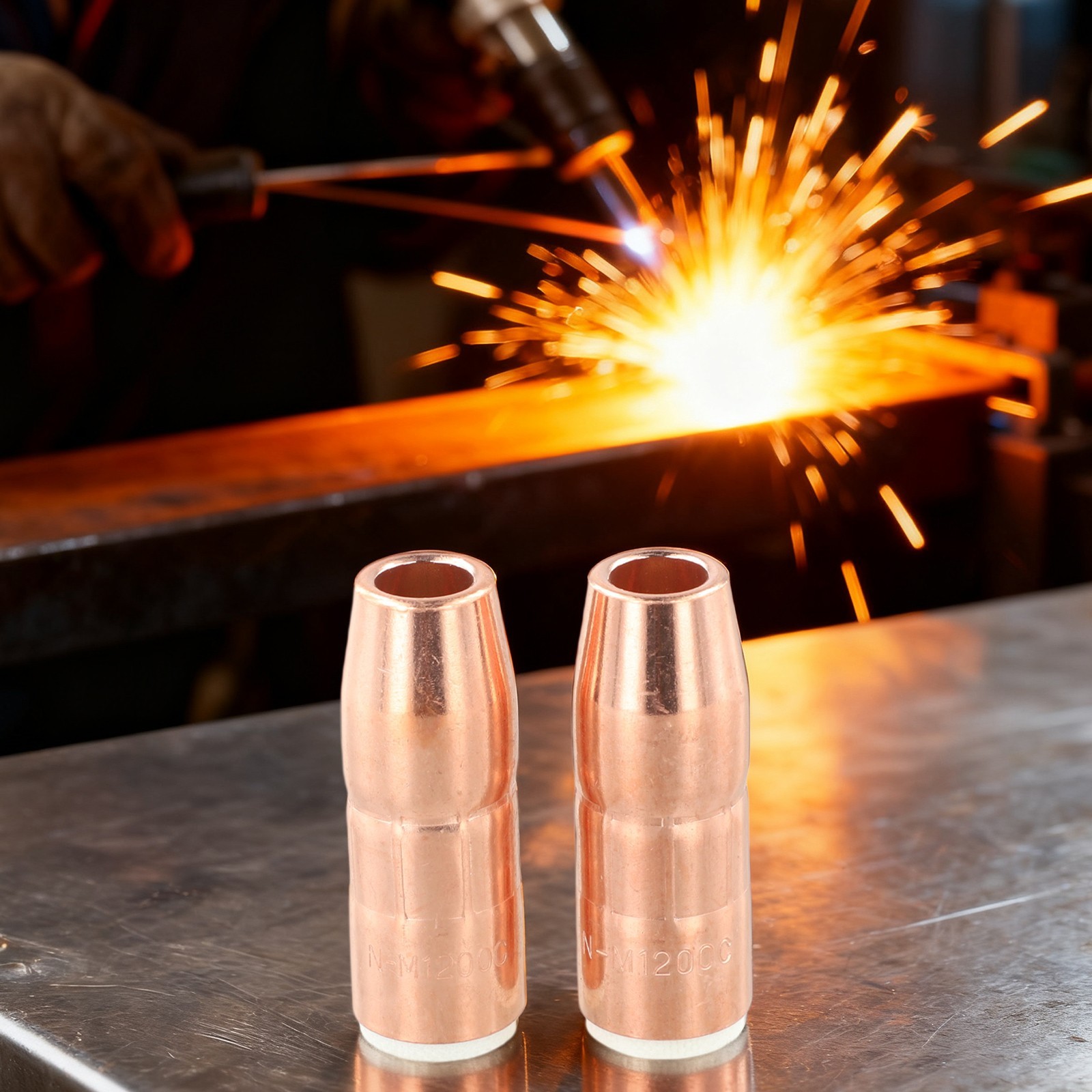 Welding Applications for mig Welding Nozzle Copper Welding Nozzle Precise