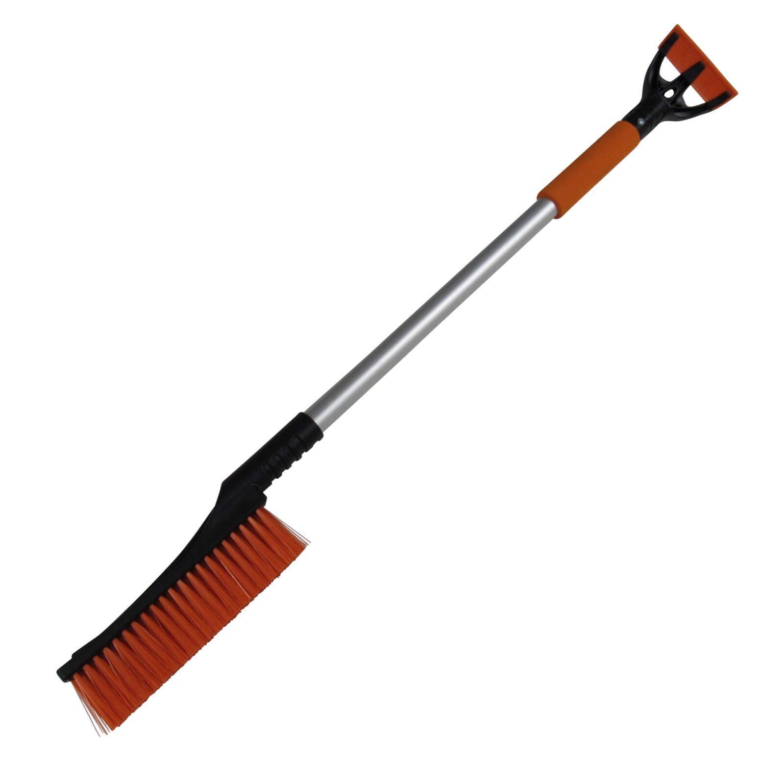 Car Ice Scraper Snow Brush (2 in 1 Long Reach Handle Windscreen Window)