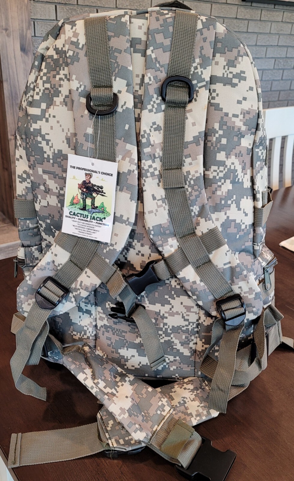 Cactus Jack Medium 603 Backpack, Army Digital Style