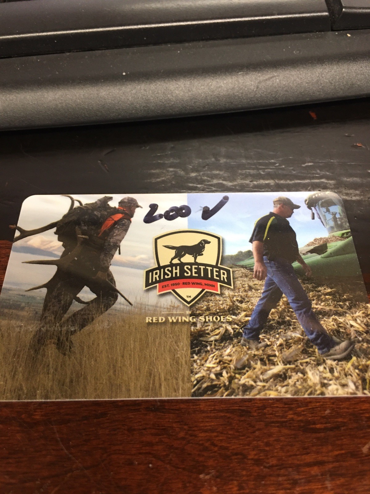 $200.00 RED WING STORE GIFT CARD INSTORE OR ONLINE, FREE INSURED SHIPPING!!!