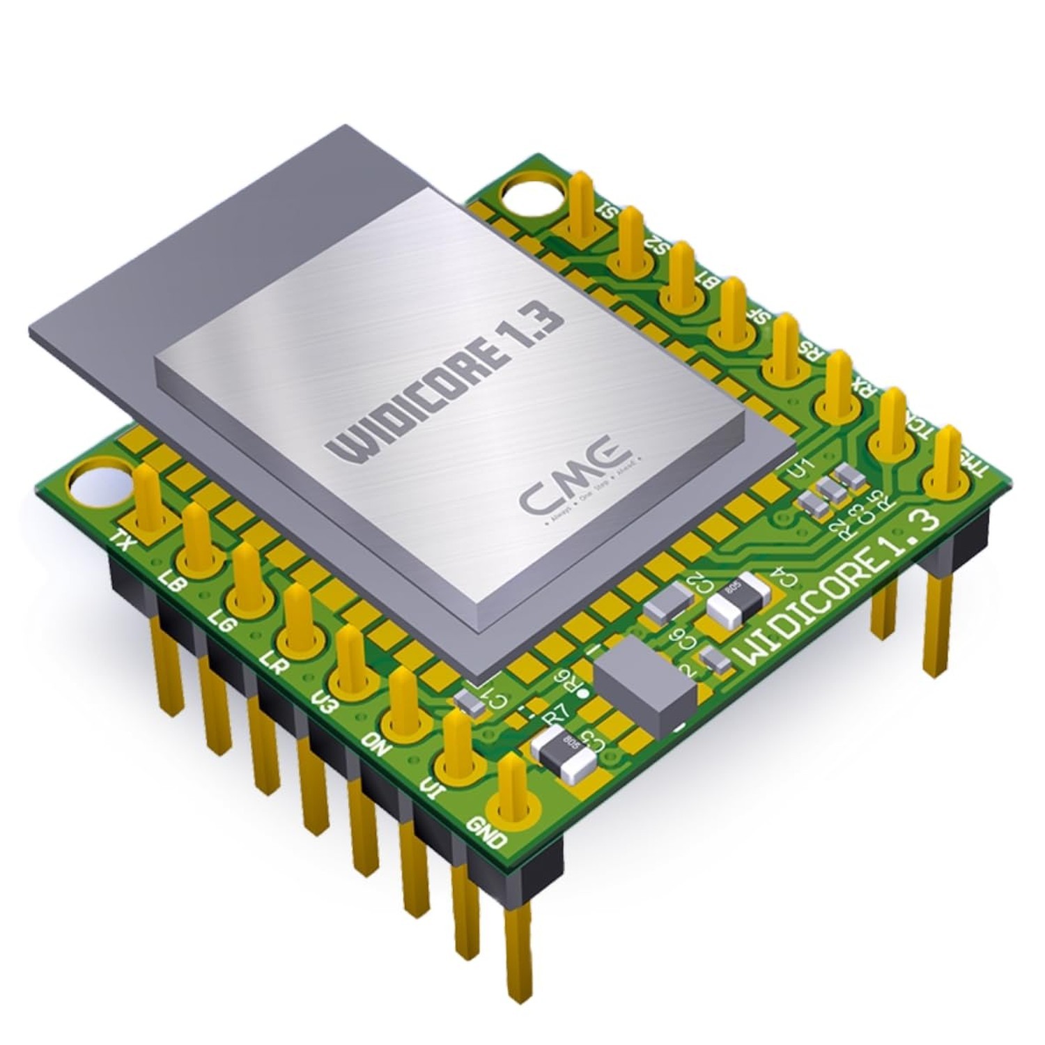 CME WIDI Core - Smart (BLE) breakout board that implements premium MIDI over ...