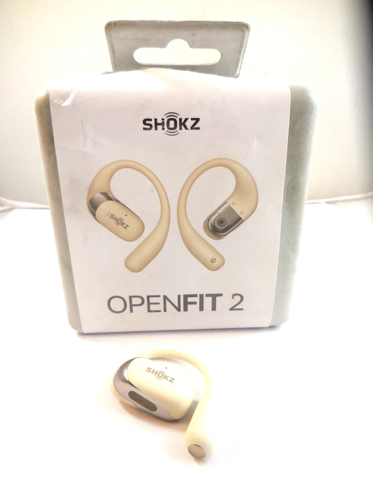Shokz OpenFit 2 Open-Ear True Wireless replacement Left Earbud (T920)- Beige
