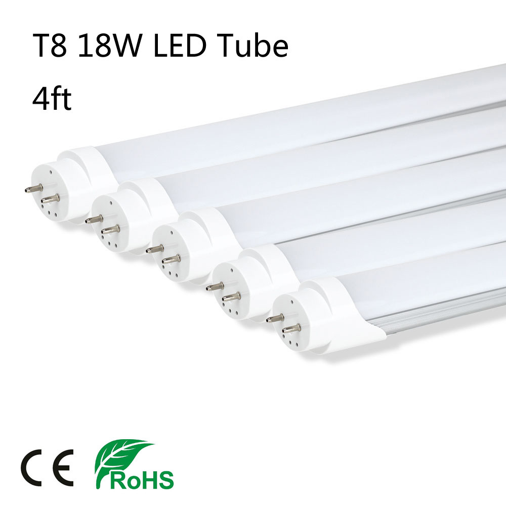 10 25 T8 4ft Foot 48inch LED 4000K Retrofit Tubes Fixture Fluro Replacement Bulb