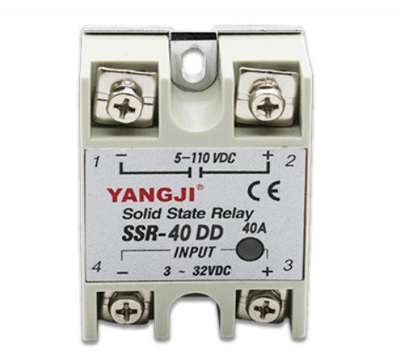 DC controlled DC DC-DC single-phase solid state relay SSR-40DD