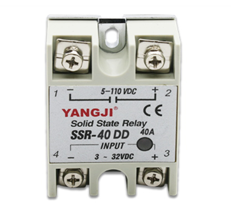 DC controlled DC DC-DC single-phase solid state relay SSR-40DD