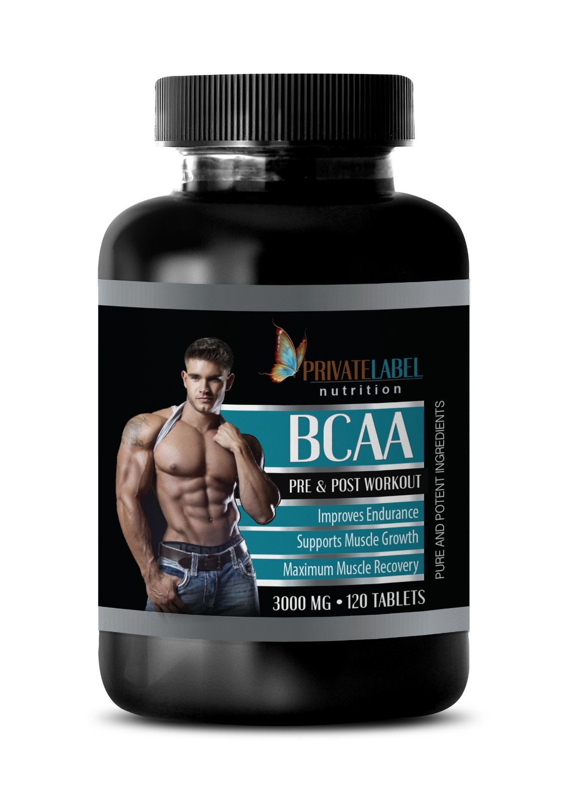 bcaa capsules - BCAA 3000mg - amino complete - 1 Bottle 120 Tablets