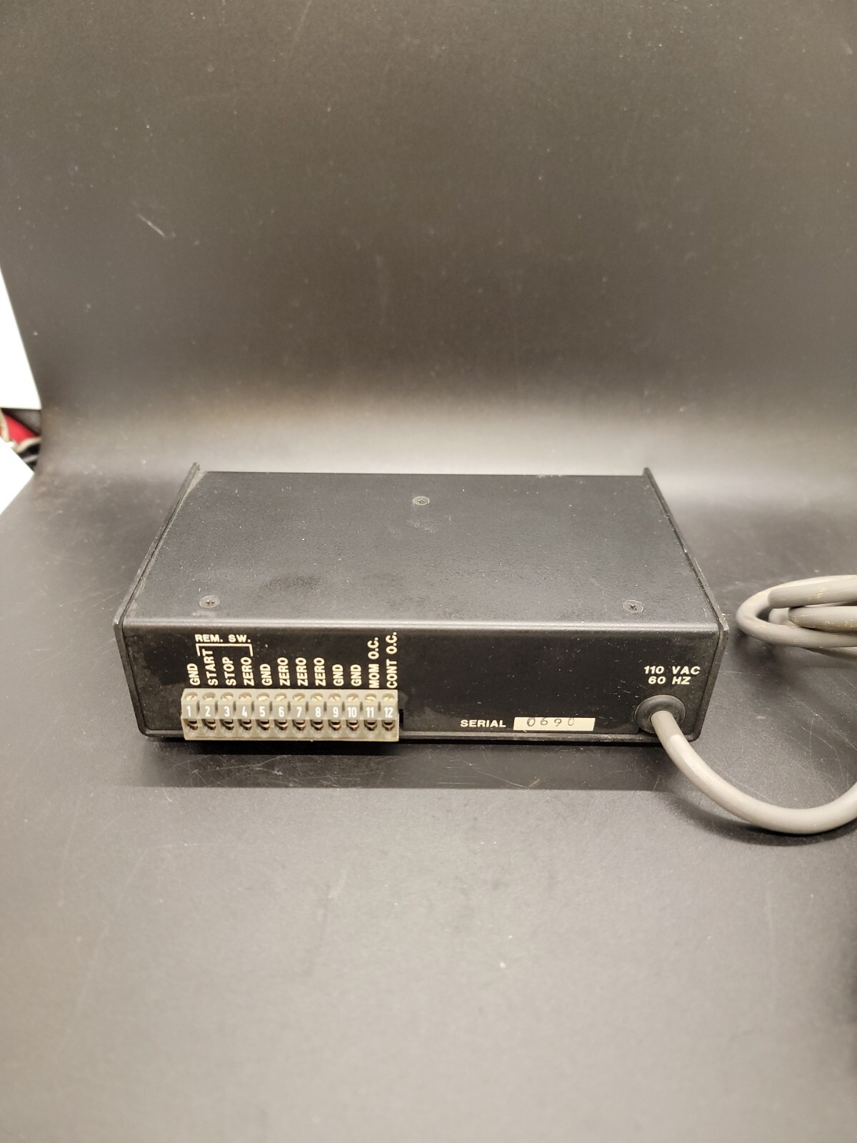 Studio timer Start, Stop, and Zero buttons Radix ST-500 Tested Good
