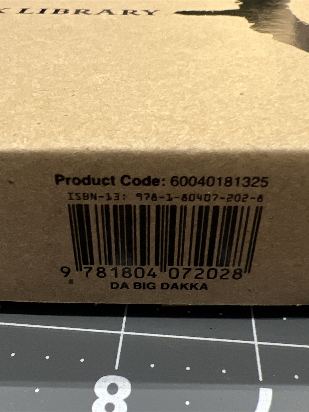 Da Big Dakka warhammer 40k orks limited special edition Book