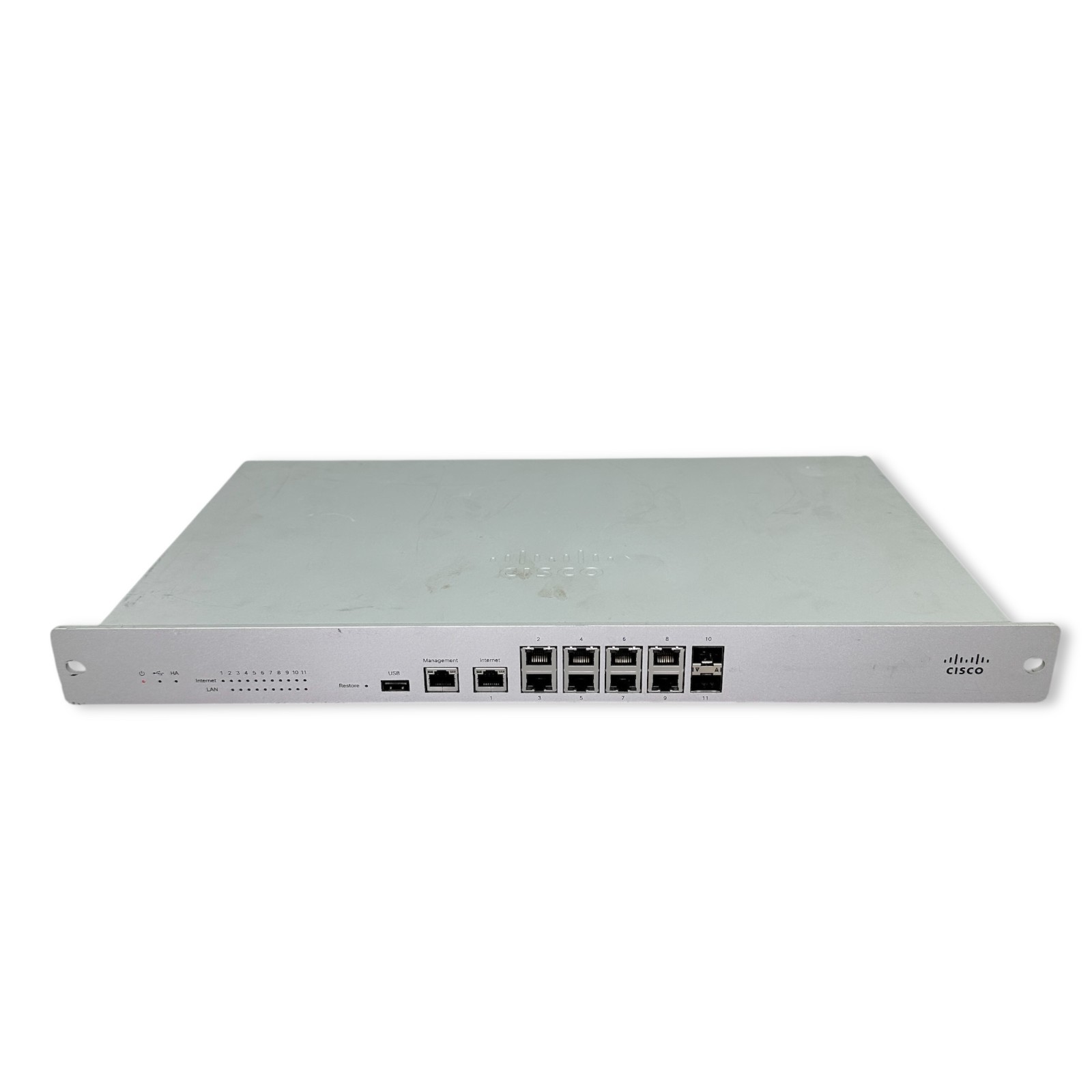 Cisco Meraki MX100 Cloud Managed Security Appliance Firewall MX100-HW