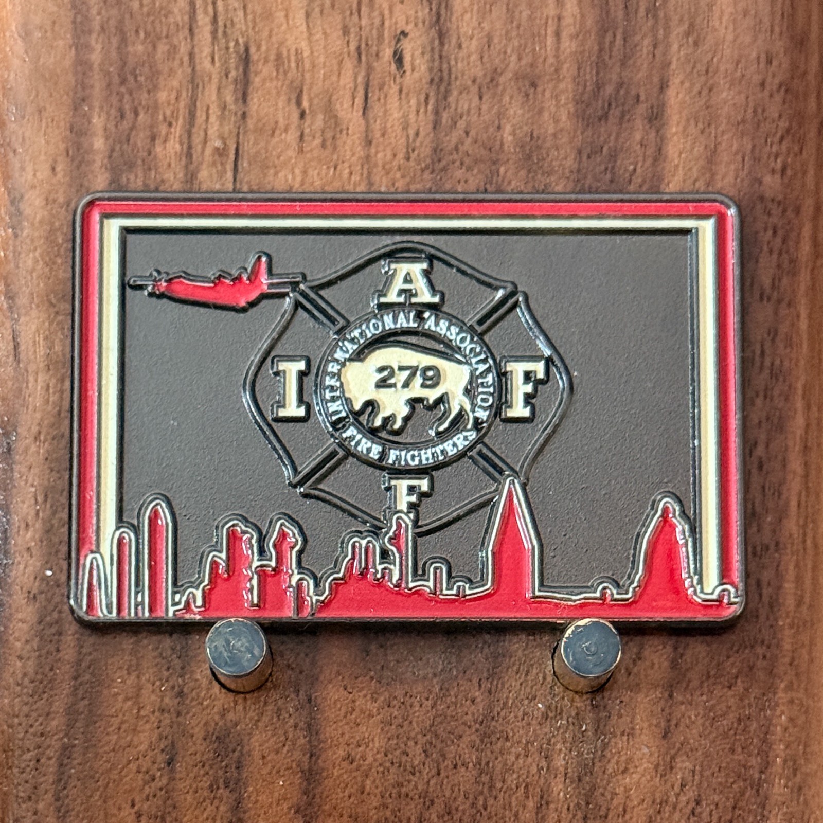 Cheyenne Wyoming Fire Rescue IAFF Local 279 Challenge Coin  1#45
