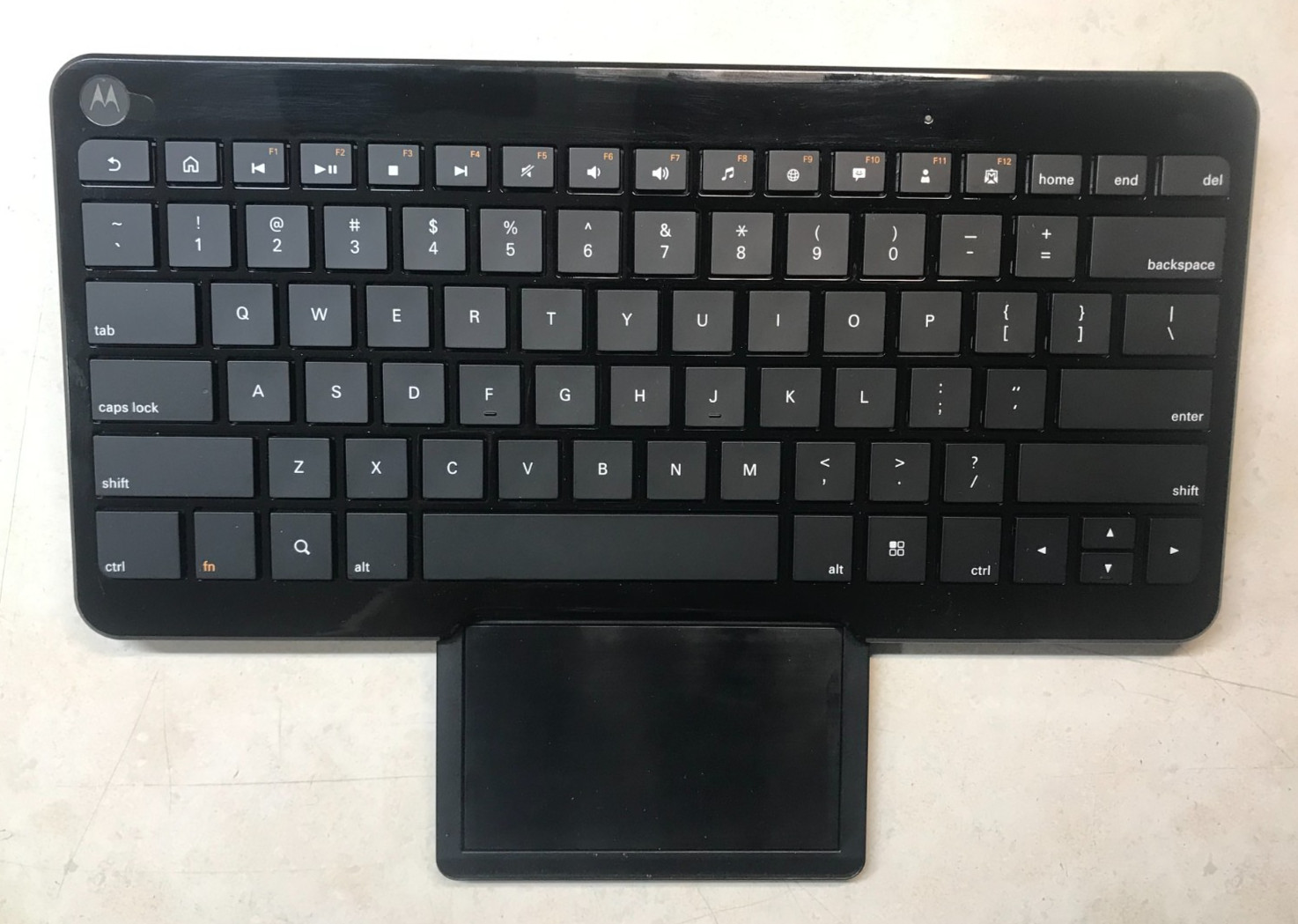 Motorola KZ500 Bluetooth Wireless Keyboard with Trackpad - Pilot Run -1 (Alpha)