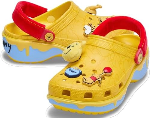 Crocs Winnie The Pooh Classic Platform Clog 211092-90H Multi Kids Slip On