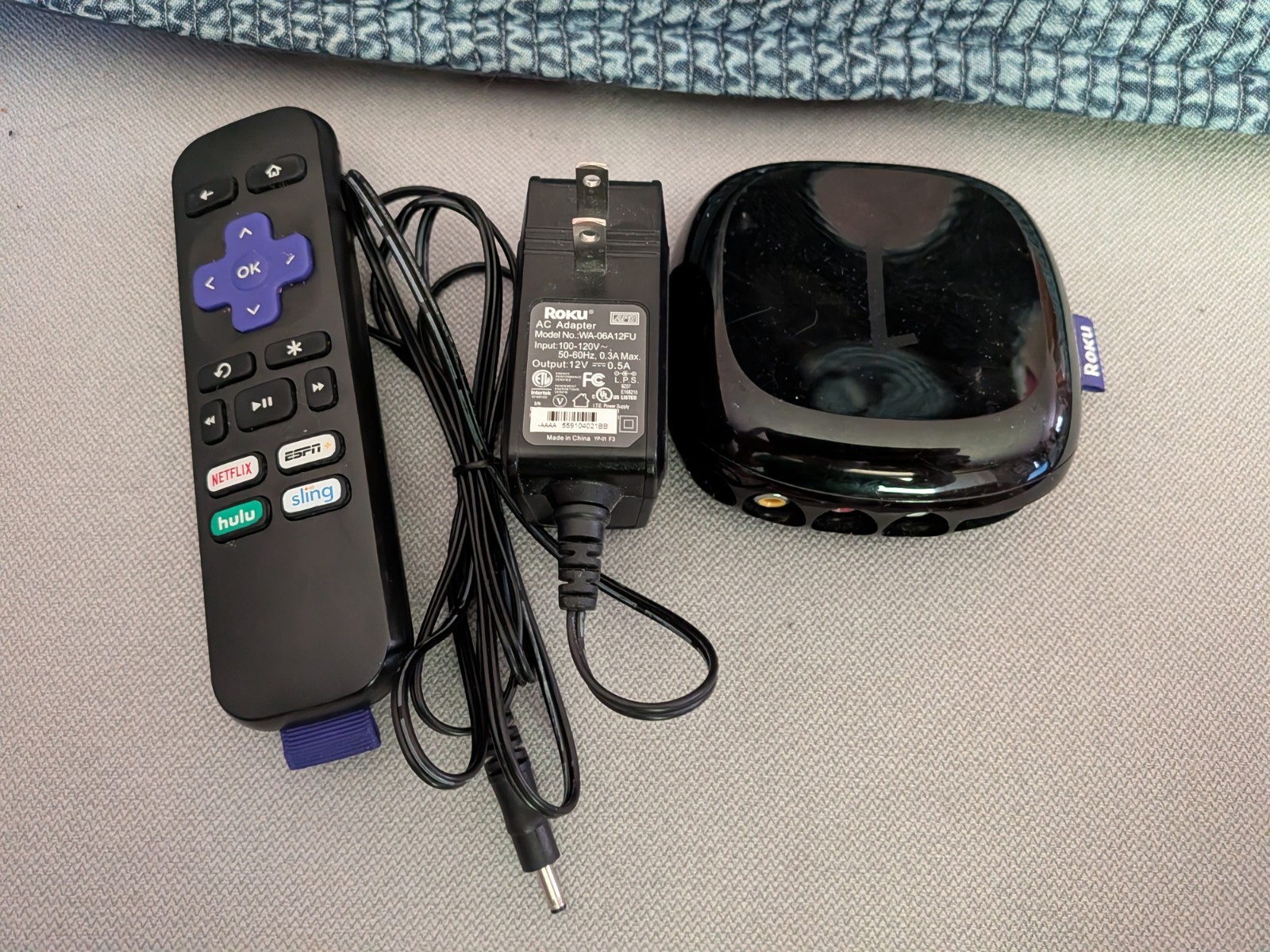 Roku 1 2710X (3rd Generation) Media Streamer - Completed - Tested