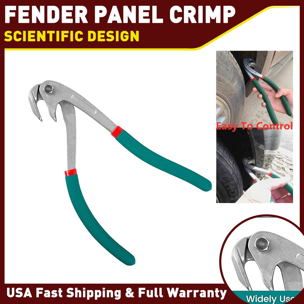 Fender Panel Leaf Edge Pliers Auto Tool Body Paintless Dent Repair Crimp Tools
