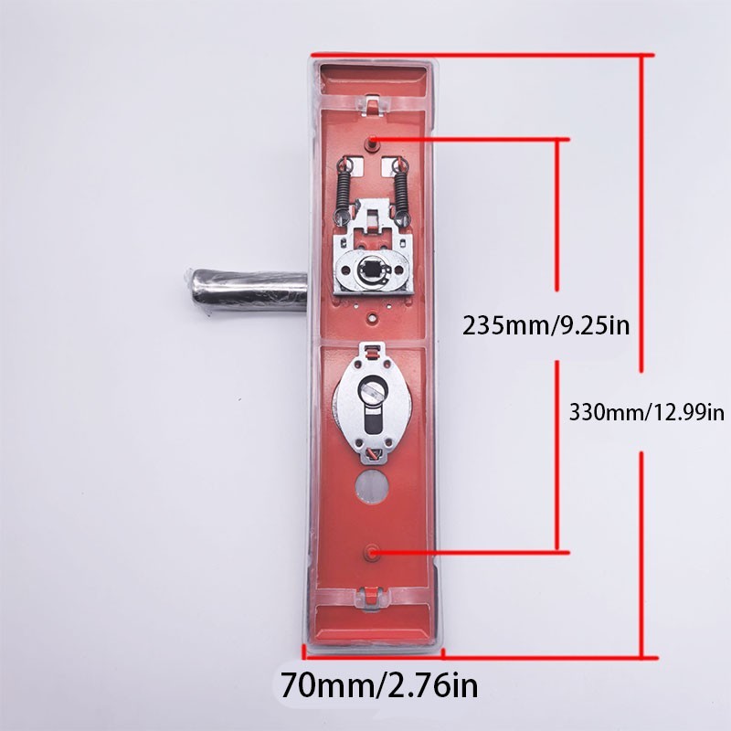 Anti-Theft Door Handle Lock- Stainless Steel Anti-Prying Pull Handles