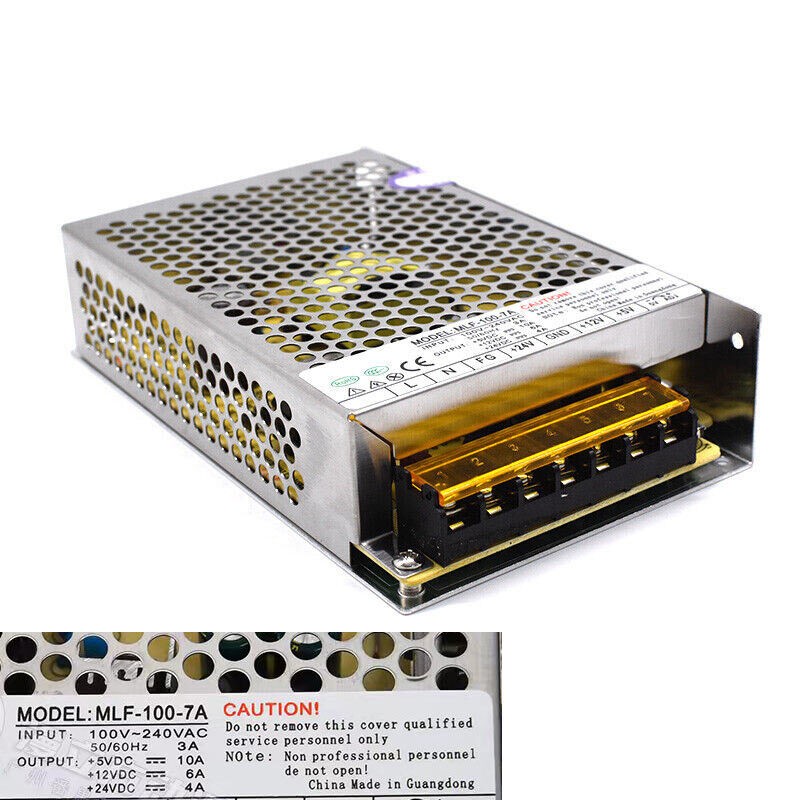 5V 12V 24V Output Arcade Power Supply Switching Adjustable Video Machine DIY