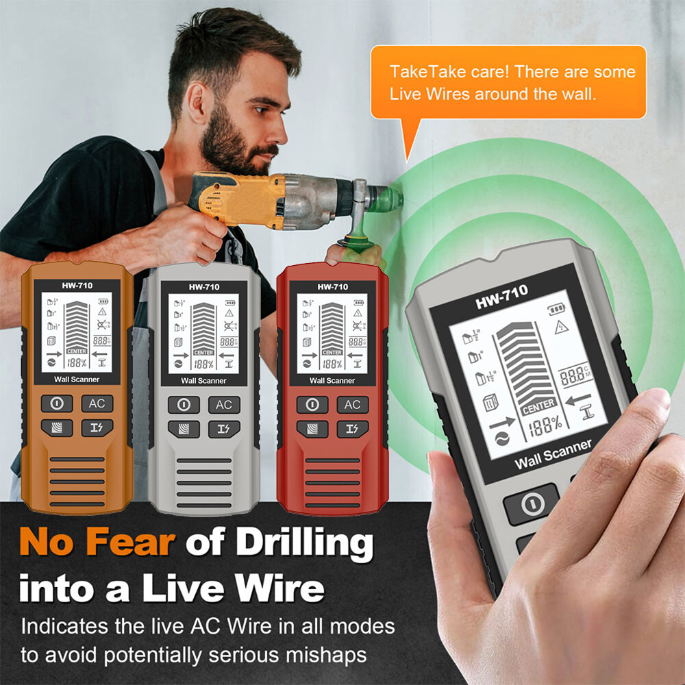 Multifunctional Handheld Metal & Wall Detectors GN