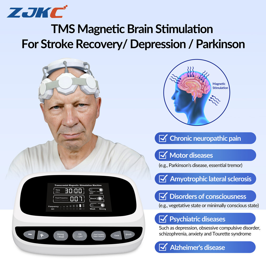 TMS Treatment for Depression Schizophrenia Transcranial Magnetic Stimulation