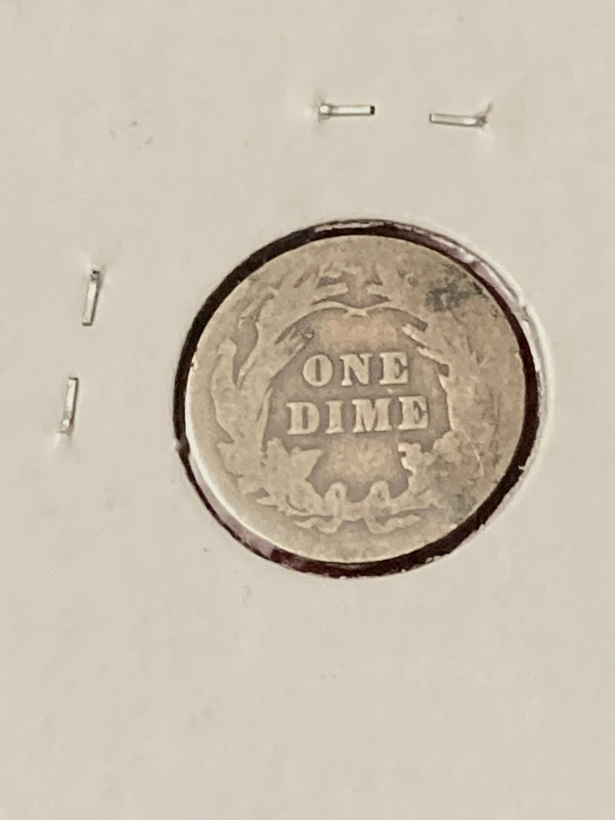 1903 OVER 2 OR BROKEN 3 BARBER DIME 10c SILVER