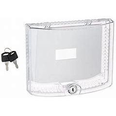 Universal Thermostat Guard With Key 5970, Fits Thermostats Up To 7.3in W X 5.25i