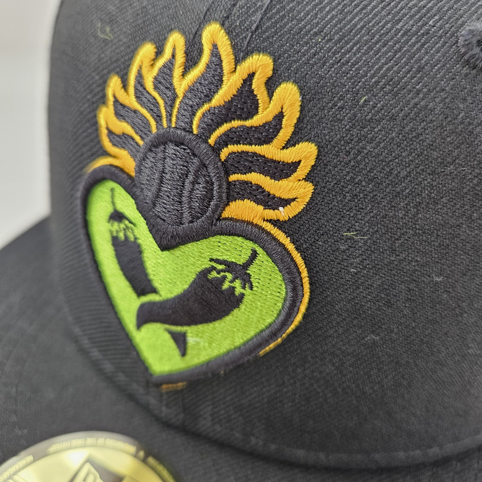 Reno Aces. MiLB Copa. Corazones. Black. 7 1/4