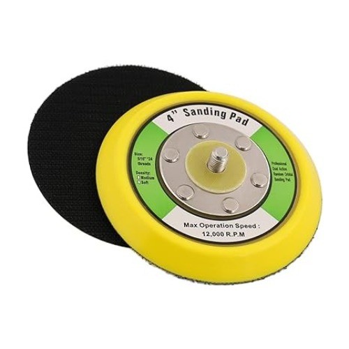 2pcs 4" Hook and Loop Backing Pads 5/16"-24 Threads Polishing Size: 4inch-2pcs