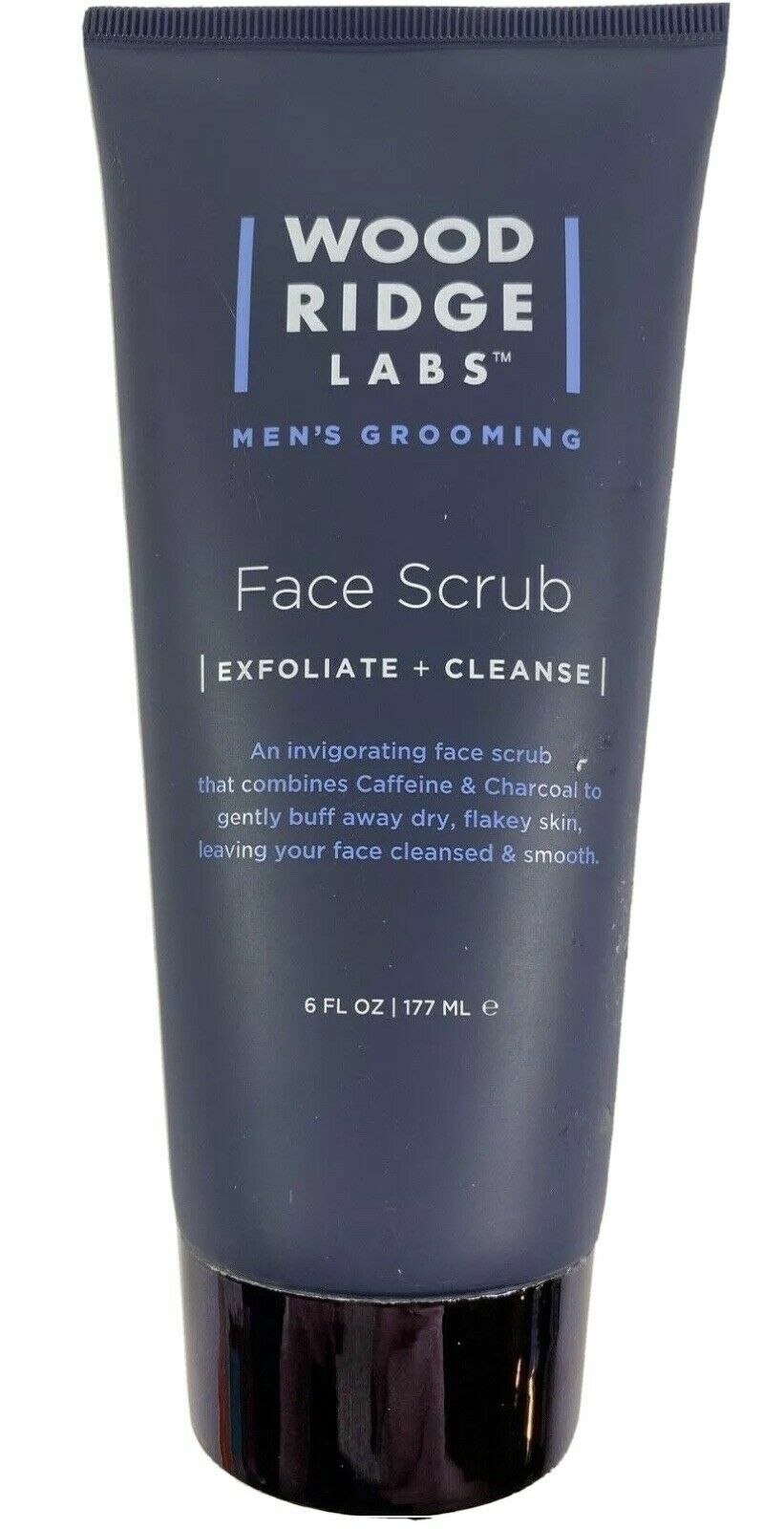 Wood Ridge Labs Men's Grooming Face Scrub Exfoliate + Cleanse 6 oz. New & Sealed