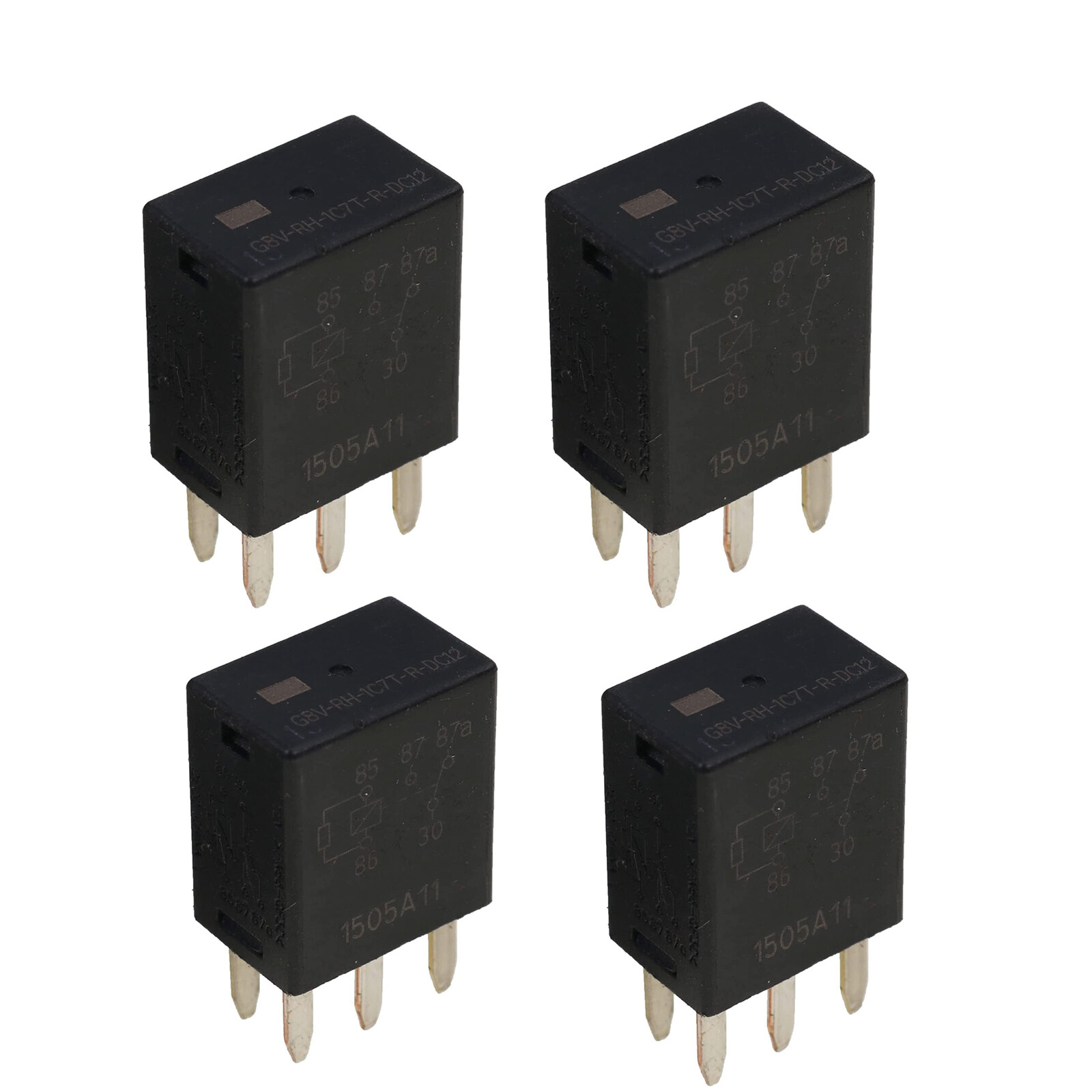 4X Relay 12077866 87655334 7219044  for John Deere Tractor Z525E Z535 Z445 Z465