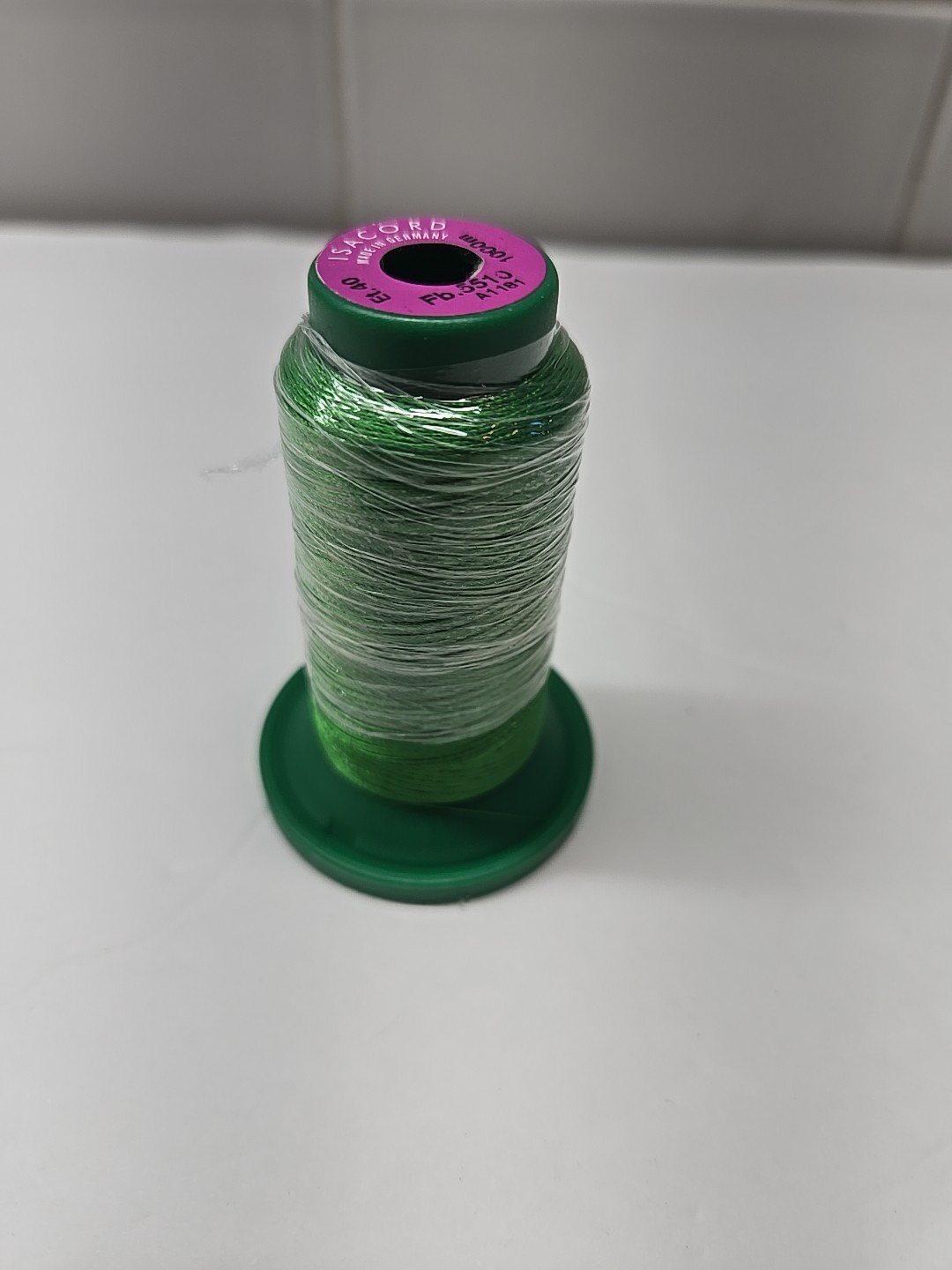1000 m Isacord Embroidery Thread Fb.5510 Et.40 A1181