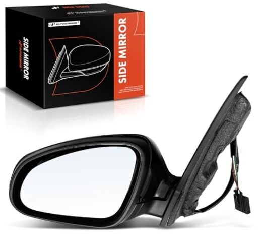Driver Side Power Door Mirror - Compatible with Buick Verano 2012-2017 -