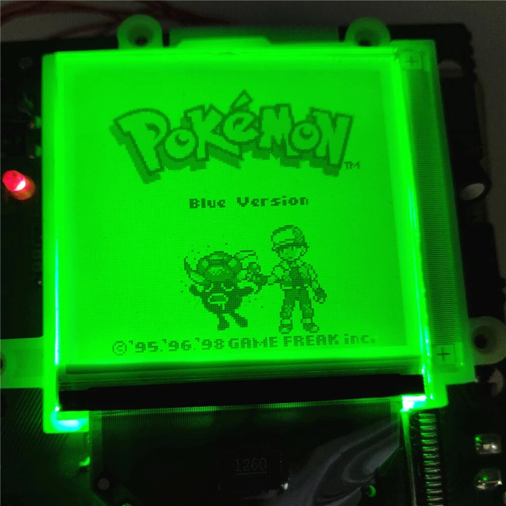 Nintendo Game Boy Original DMG-01 & Pocket GBP Backlight - GREEN