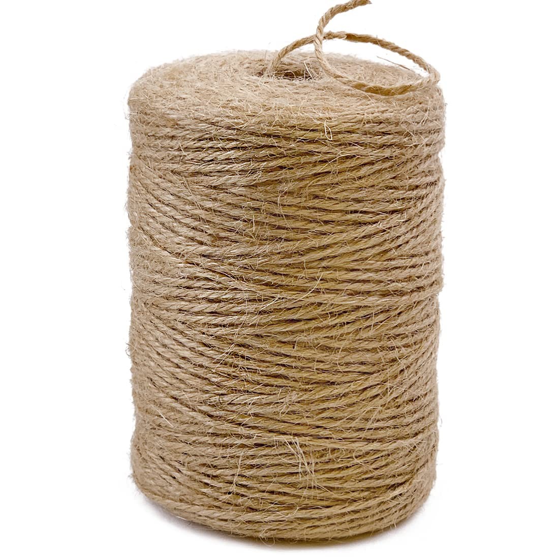PerkHomy Natural Jute Twine 600 Feet Long Twine String for Crafts Gif 2mm * 600f