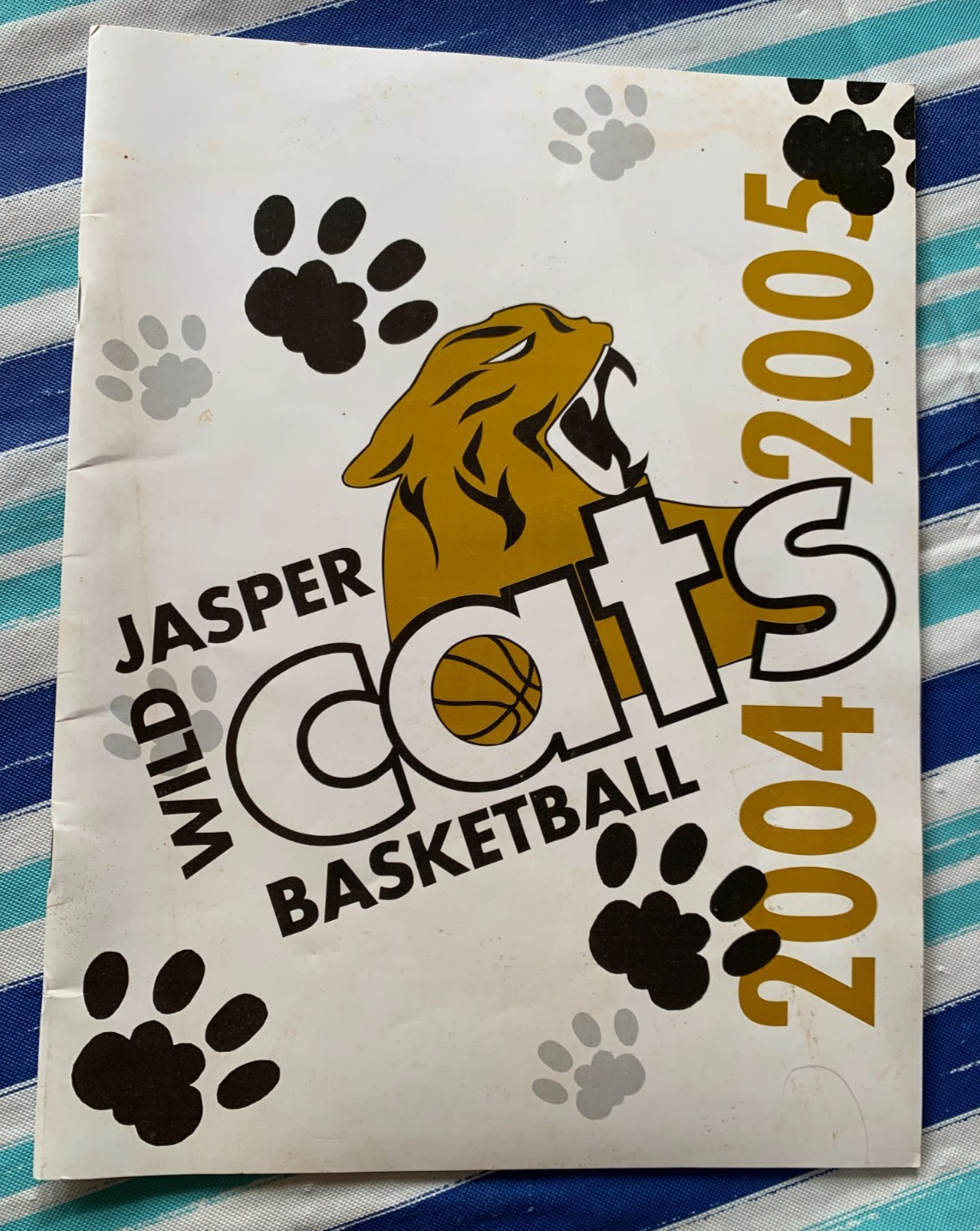 Vintage 2004 - 2005 Jasper Wildcats Basketball Program Jasper, IN High School