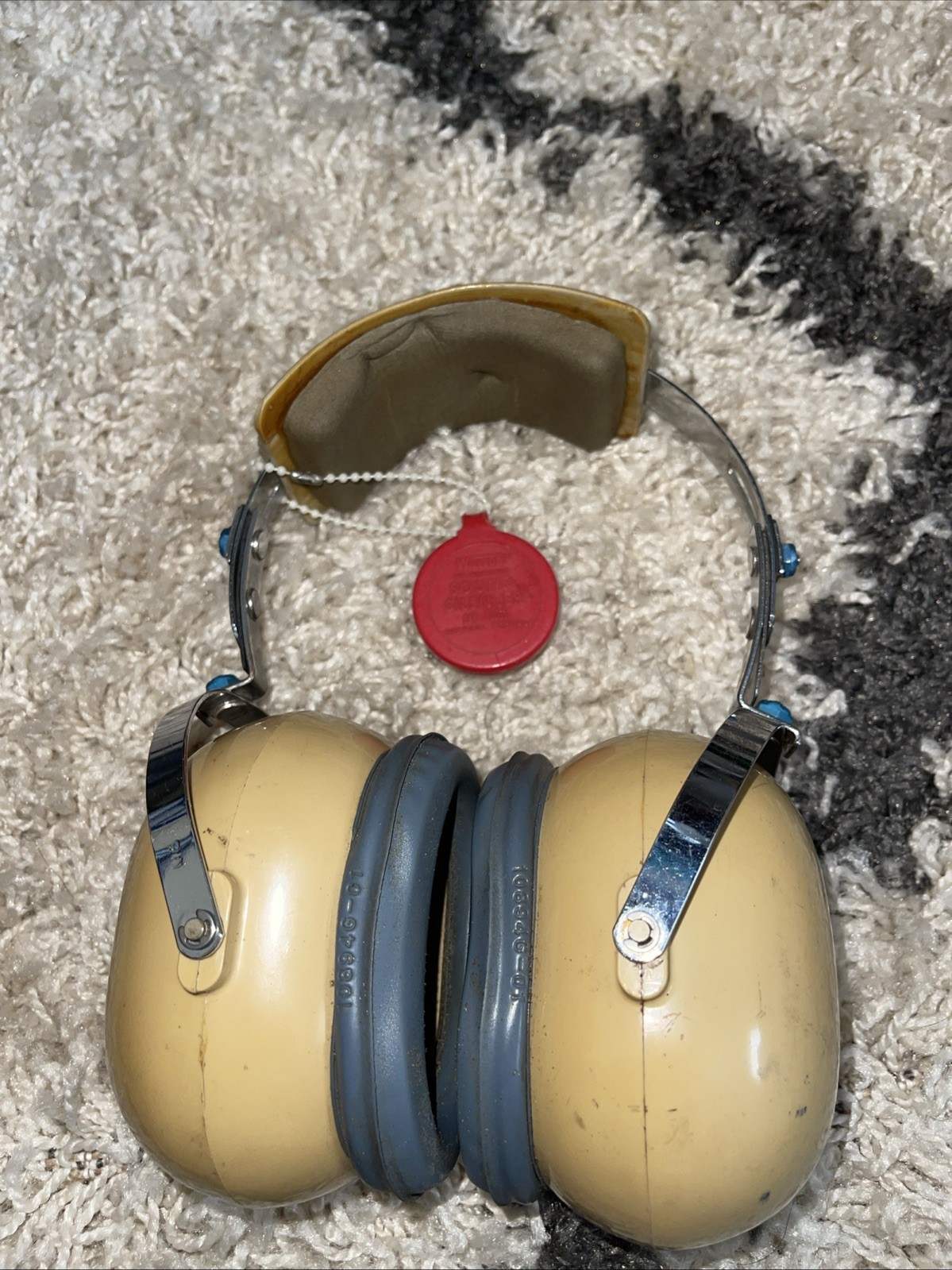 Vtg Sound Protector Headphones MIL-A-23899A David Clark CO