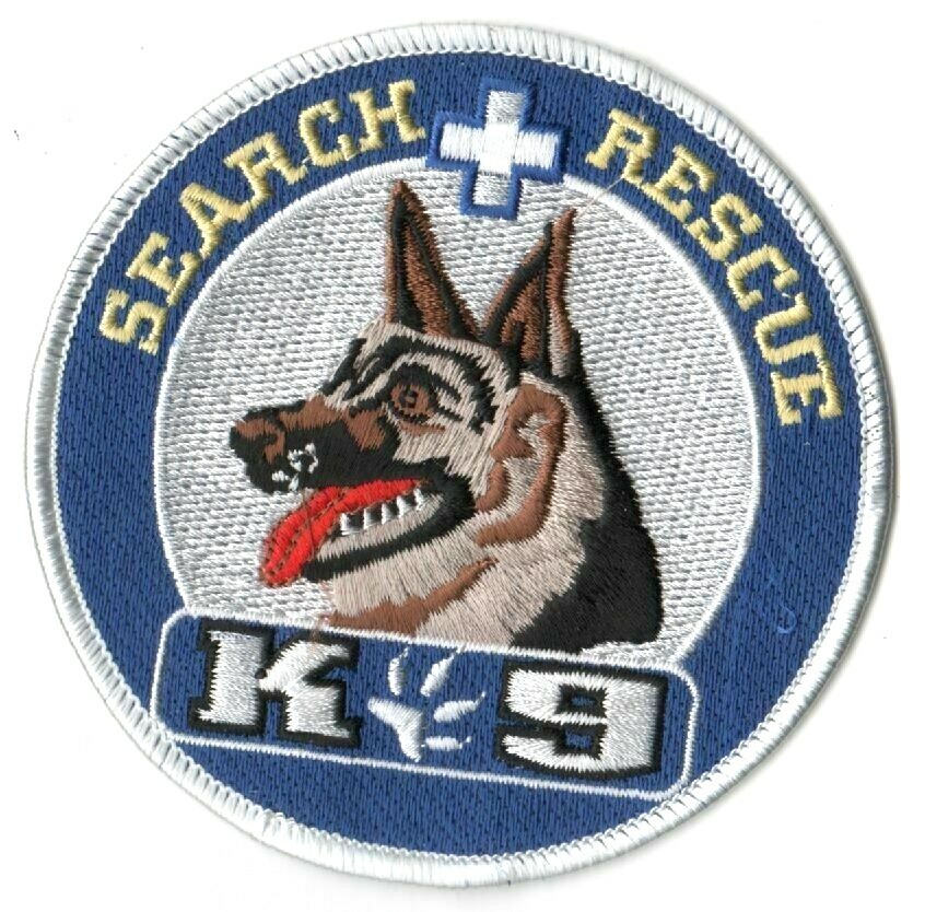 MILITARY CANINE MP SWAT POLICE K-9 GERMAN SHEPHERD SEARCH & RESCUE Iron-on PATCH