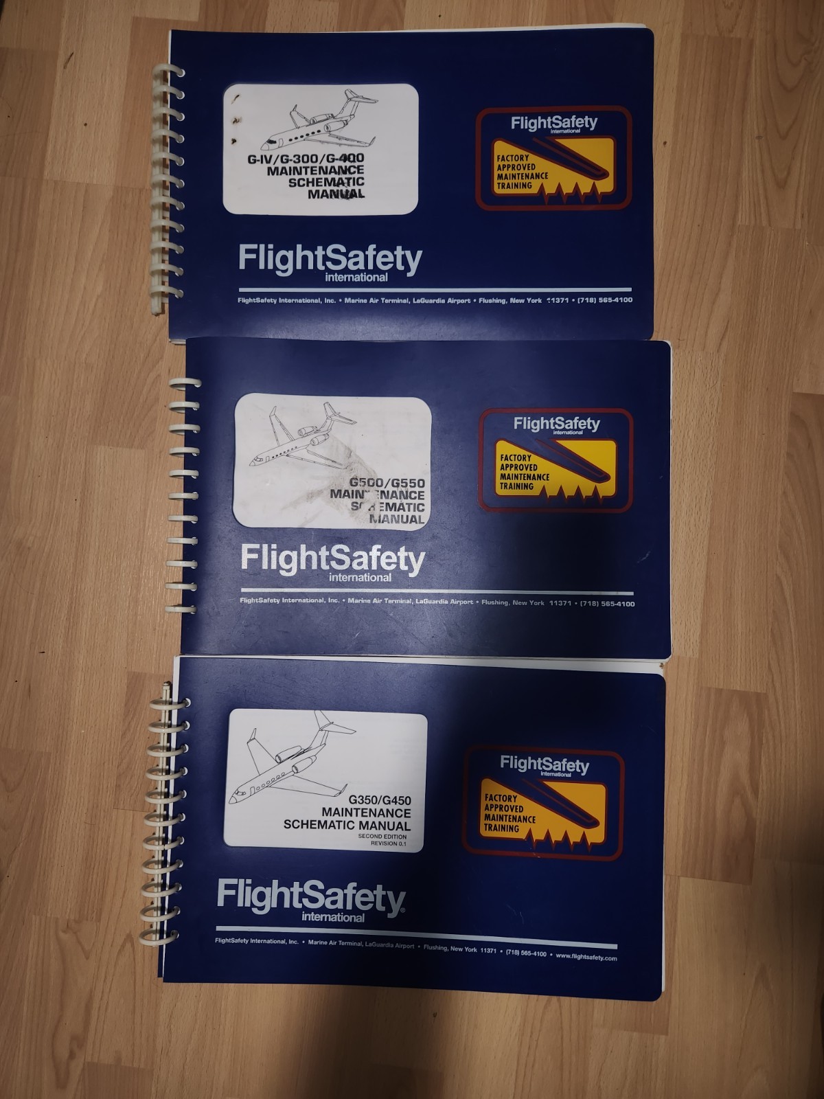 Gulfstream Flight Safety International Manuals for G300 to G450
