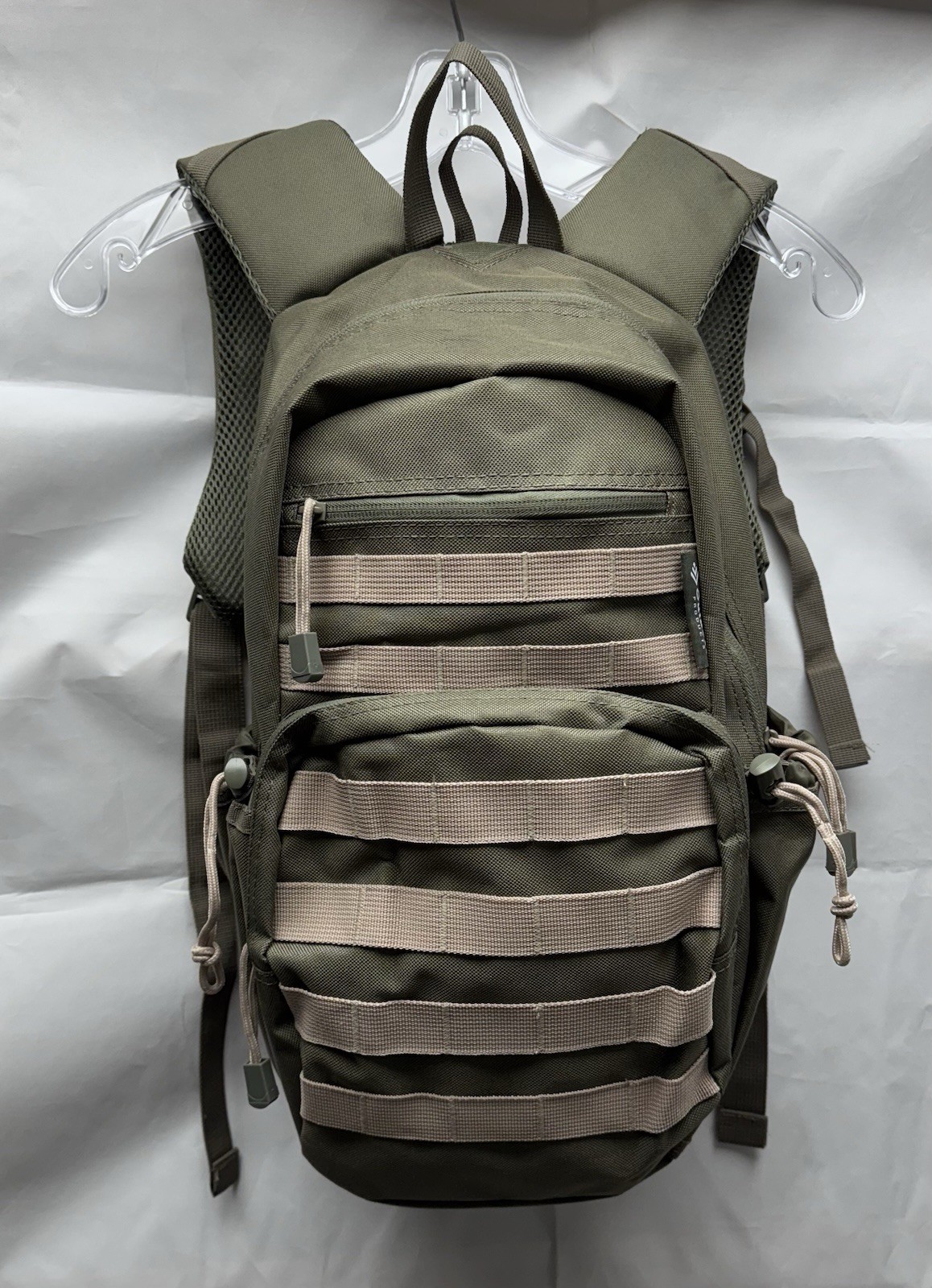 Outdoor Products Backpack Venture 17L  Camping Hiking Tactical Green Brown