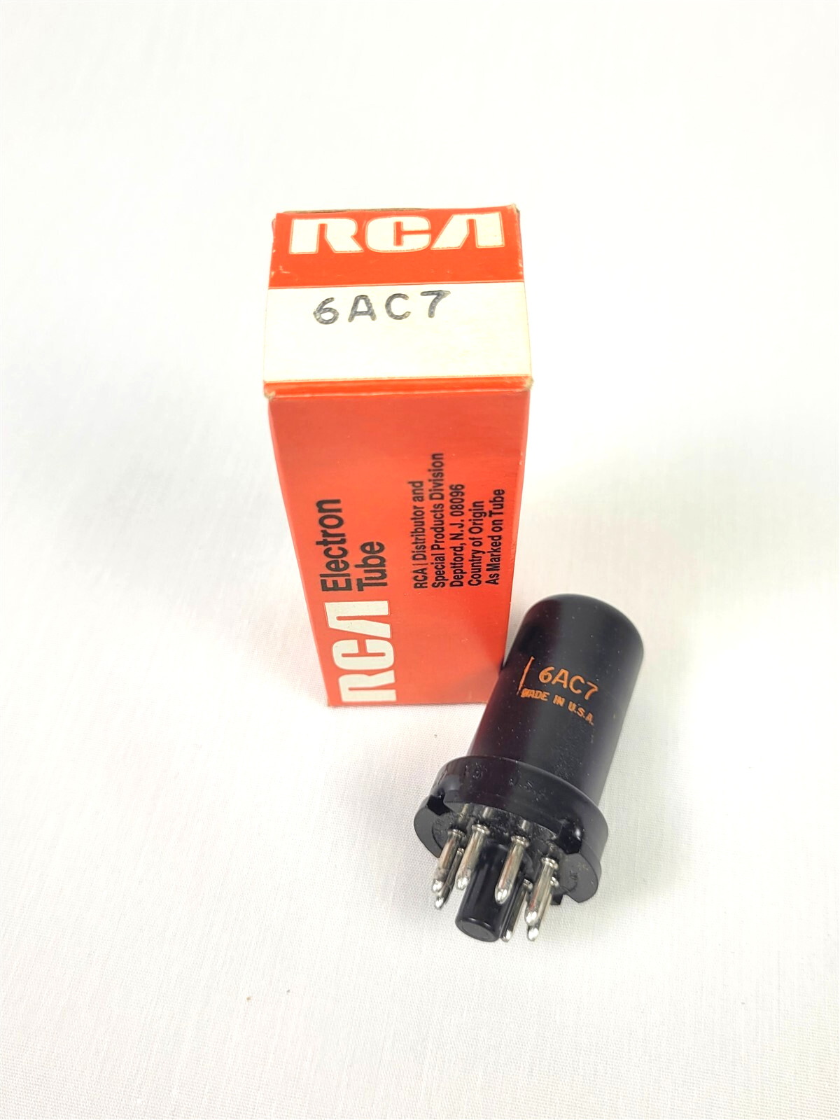 RCA 6AC7 Radio Vacuum Tubes In Original Box ~ T191
