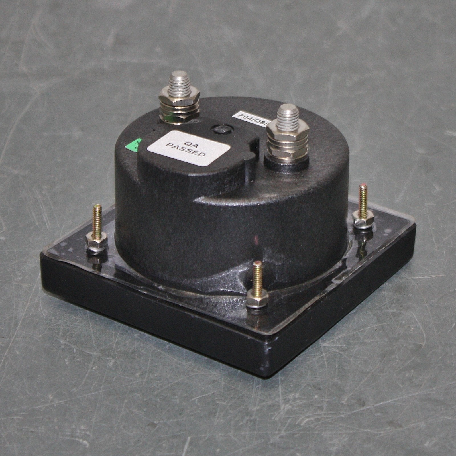 Rish Vista DC Microamperes Analog Panel Meter 312, Ammeter 0 to 50 µA, ±2.5%