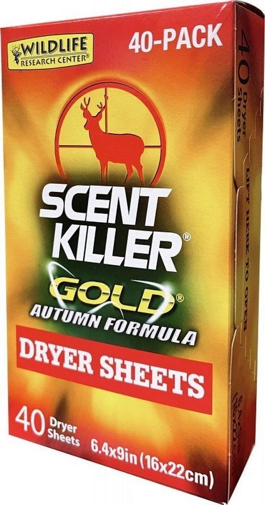 Wildlife Research Scent Gold Autumn Formula Dryer Sheets - 1283
