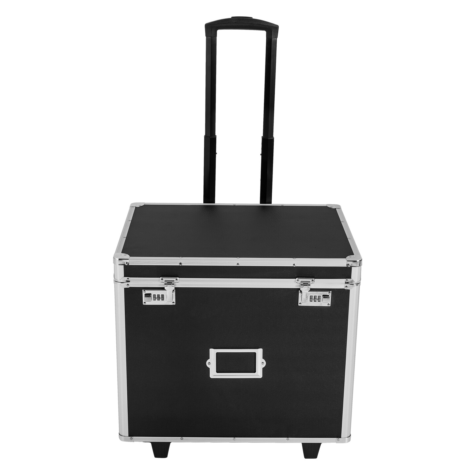 Aluminum Alloy File Lock Box Locking Mobile Business Case Hand pull File Case